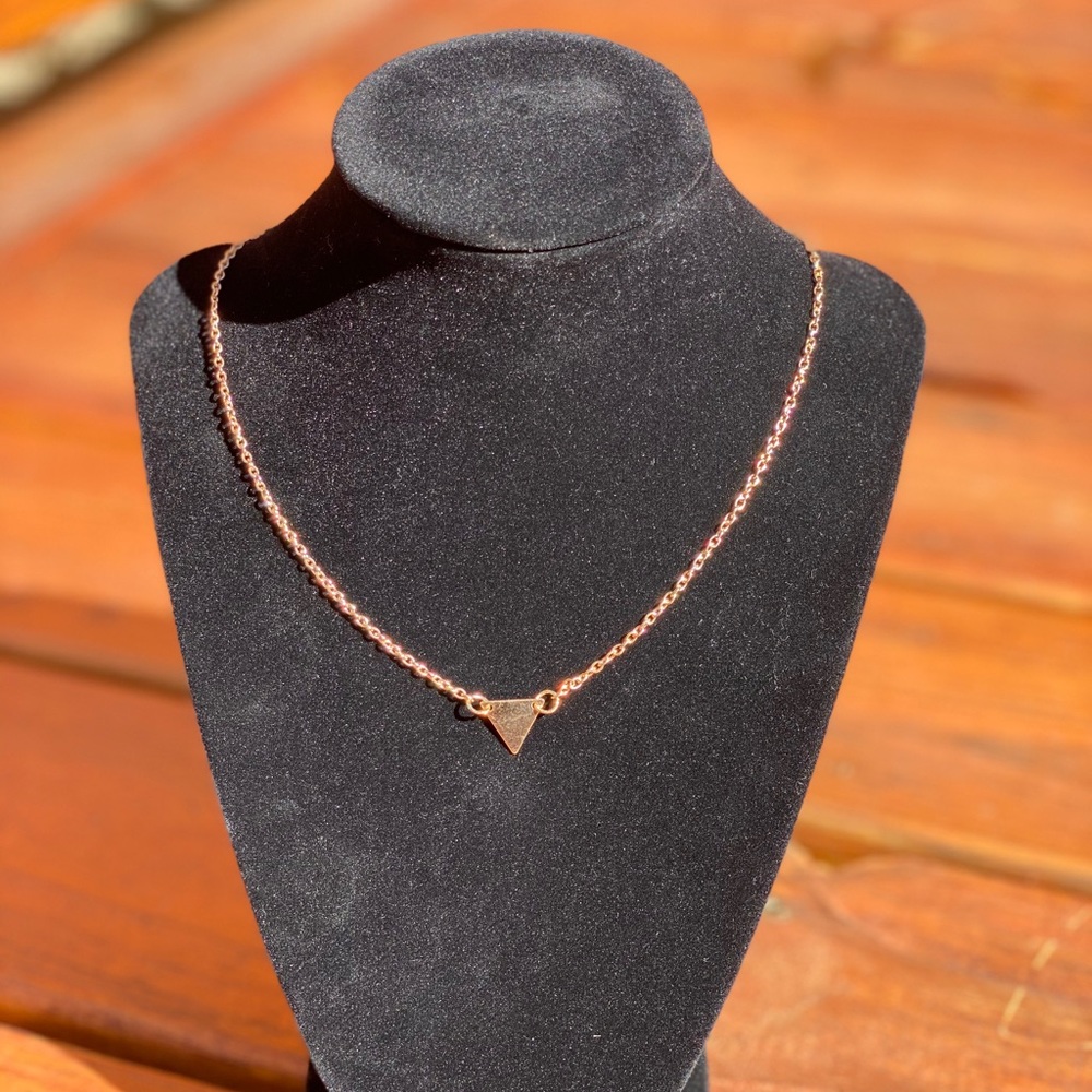 Triangle Charm Necklace